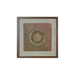 Benzara 24 x 11 Abstract Scroll Shadow Box Wall decor, Brown