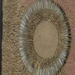 Benzara 24 x 11 Abstract Scroll Shadow Box Wall decor, Brown