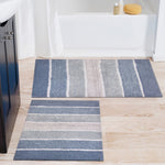 Benzara Cordural Mixed 2 Pc Bath Set