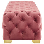 Modway Sensible Button Tufted Performance Velvet Bench