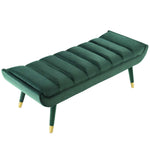 Modway Guess Channel Tufted Performance Velvet Accent Bench