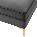 Modway Ardent Performance Velvet Ottoman