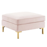 Modway Ardent Performance Velvet Ottoman