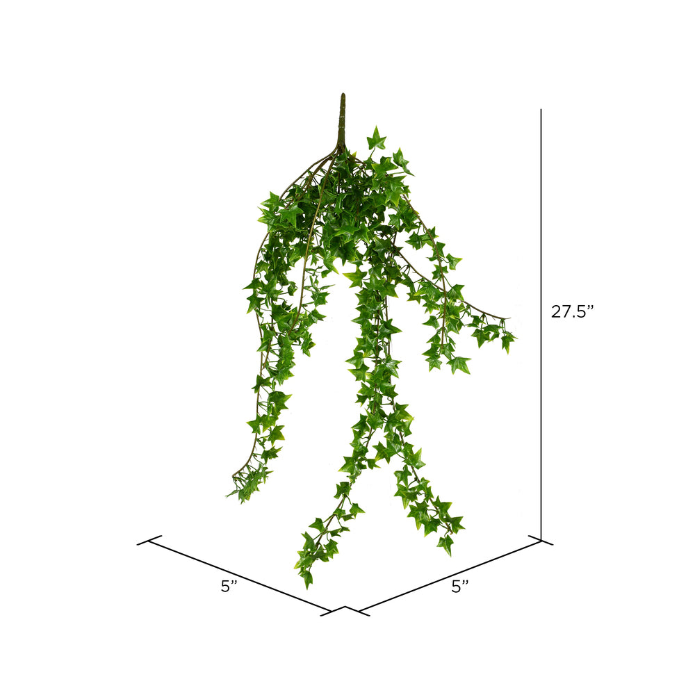  Vickerman 72 Artificial Green Fern Garland. Add Depth