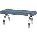Uttermost 23520 Marlin Modern Denim Bench