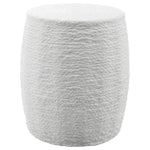 Uttermost 25188 Resort White Accent Stool