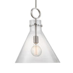 Uttermost 21554 Imbuto 1 Light Glass Funnel Pendant