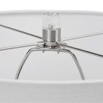 Uttermost 28483-1 Turbulence Distressed White Table Lamp