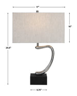 Uttermost 29798-1 Ezden Abstract Table Lamp
