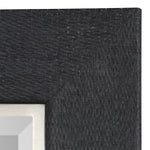 Kaira Textured Black Mirror