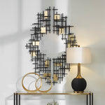 04305 Reflection Metal Grid Wall Decor, Set of 2