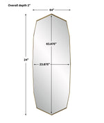 09764 Vault Oversized Angular Mirror