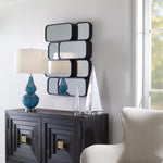 09774 Canute Modern Black Mirror