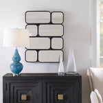 Uttermost 09774 Canute Modern Black Mirror