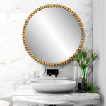 Uttermost 09793 Byzantine Round Gold Mirror