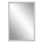 Uttermost Serna white vanity wall mirror 20.5x30,