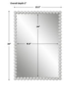 modern farmhouse vanity mirror 20.5W x 30H,