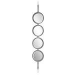 Long Silver Wall Mirror for Hallways – Contemporary Style by Uttermost