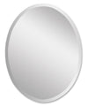 Uttermost 19580 B Frameless Vanity Oval Mirror
