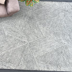 73093-9 Paonia Geometric 9 X 12 Rug