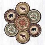 Earth Rugs Wilderness Hot Pad Basket Printed Trivets