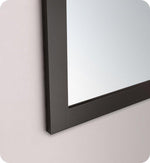 Fresca Reversible Mount Mirror in Espresso 24