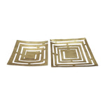 Sagebrook Home 18600-02 Metal, Set of 2 14/17