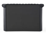 Better Home Products ELIZ-60-ROUND-BLK Elizabeth Round Storage King Bed In Black