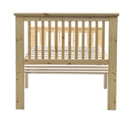 Better Home Products 616859966024 Jassmine Solid Wood Platform Pine Twin Bed In Natural