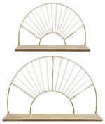 Sagebrook Home 16669 Metal/Wood, Set of 2 13