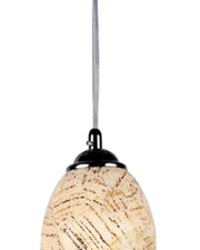 Chloe Lighting CH3GY16TC05-DP1 Melia Mosaic 1 Light Ceiling Mini Pendant 4.8`` Shade