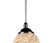 Chloe Lighting CH3GY16TC05-DP1 Melia Mosaic 1 Light Ceiling Mini Pendant 4.8`` Shade