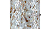 Shelley Mosaic Glass 1‑Light Sconce – Transitional Bathroom Lighting by Chloe