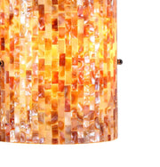 Chloe Lighting CH3CT28CC08-WS1 Shelley Mosaic 1 Light Wall Sconce 8.5`` Wide