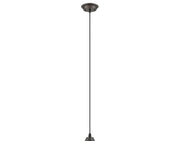 Chloe Lighting CH2D092RB10-DP1 Ironclad Industrial-Style 1 Light Rubbed Bronze Ceiling Mini Pendant 10`` Wide