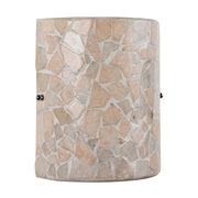 Chloe Lighting CH3C003AM08-WS1 Kai Mosaic 1 Light  Indoor Wall Sconce 8`` Wide