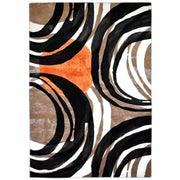 Jellybean Makeba Indoor Rug – Bold Artistic Design, Soft & Durable, Easy to Clean Accent Rug for Living Room, Bedroom & Entryway Decor
