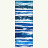 Homefires Sapphire Stripes Hallway Runner Rug – 20" x 54" Coastal Indoor Style