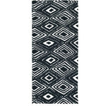 Simple Spaces Kenya Runner Rug, 21" x 54" – Global Geometric Pattern in Earth Tones for Hallways and Entryways