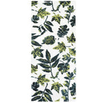 Simple Spaces Leaf Mosaic Runner Rug, 21" x 54" – Nature-Inspired Pattern in Soft Earth Tones for Hallways and Entryways