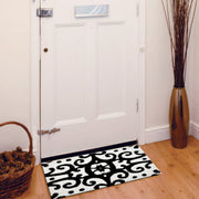 Jellybean Olde Hacienda Doormat – Vibrant Rustic Mexican Style Indoor/Outdoor Mat for Porch or Entryway, 20