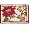 Subtle Holiday Accent Rug – Homefires Holiday Trim Doormat