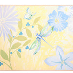 Olivia’s Home Blue Garden Dragonfly Rug – Decorative Entry Mat for Patios, Kitchens, or Sunrooms