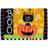 Boo Kitty Halloween Doormat – Washable 20"x30" Spooky Rug