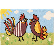 Gossip Girls Washable Doormat – Fun 20x30 Indoor/Outdoor Rug