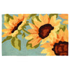 Farmhouse Floral Entry Mat – Homefires Sunflower Field Doormat