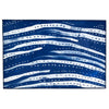 Striped Coastal Doormat – Homefires Amagansette Blues 20x30 Indoor Outdoor Entry Rug
