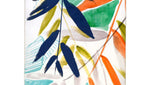 Vibrant Tropical Area Rug – Homefires Vivid Fronds in Multicolor Palm Design