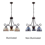 Chloe Lighting CH3T381VB25-DD3 GRENVILLE Bronze 3-Light Victorian Mini-Chandelier 25