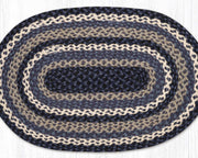 oval braided jute rug 27x45